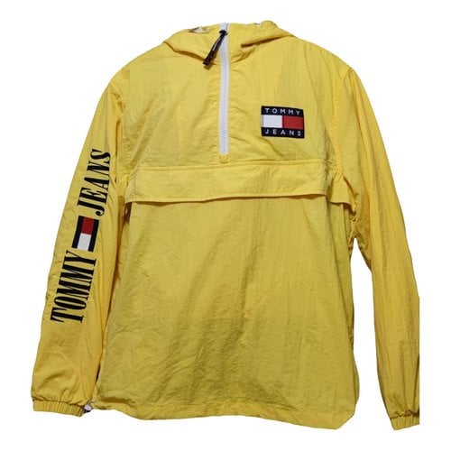 Pre-owned Tommy Jeans Coat In Yellow
