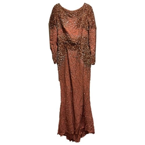Pre-owned Elie Saab Glitter Maxi Dress In Other