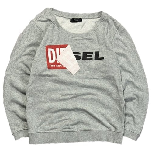 Pre-owned Diesel Sweatshirt In Grey