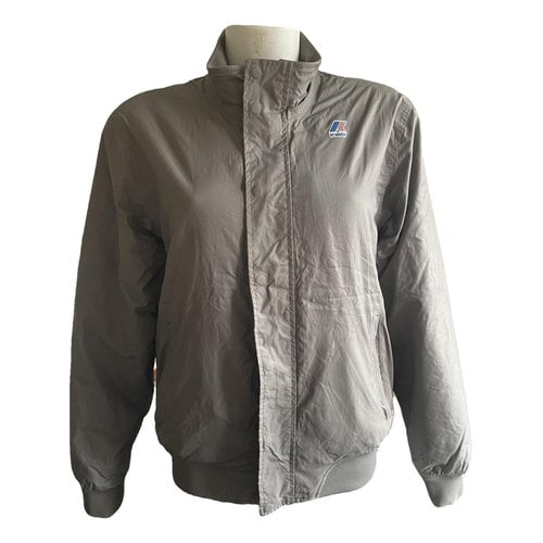 Pre-owned K-way Jacket In Grey