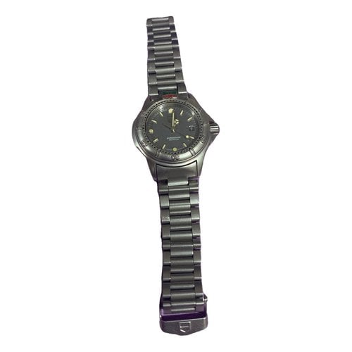Pre-owned Tag Heuer Watch In Grey