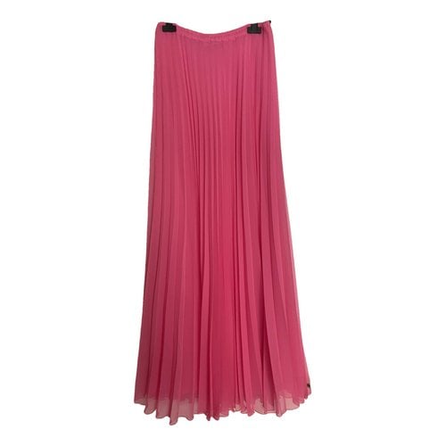 Pre-owned Blumarine Maxi Skirt In Pink