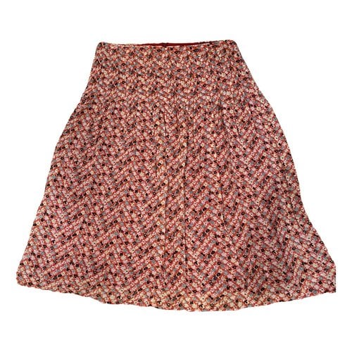 Pre-owned Manoukian Mid-length Skirt In Multicolour