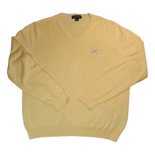 Pre-owned Brooks Brothers Pull In Yellow