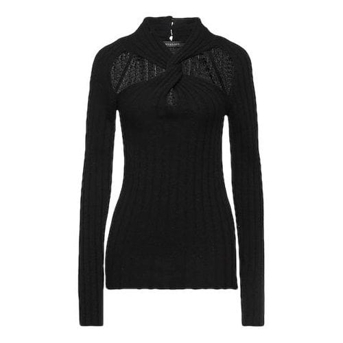 Pre-owned Versace Wool Jumper In Black