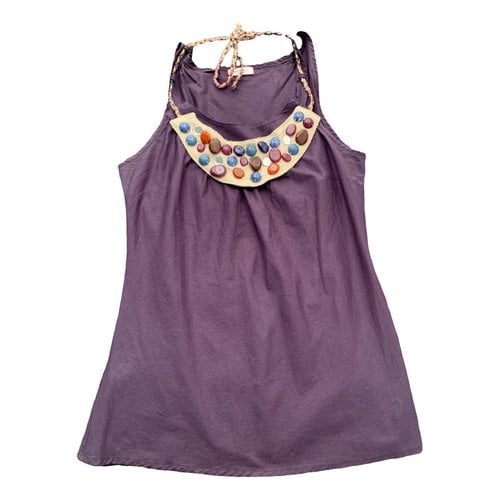 Pre-owned Max & Co Blouse In Purple
