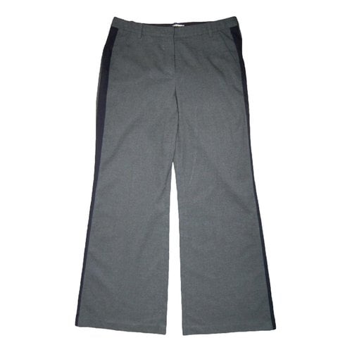 Pre-owned Anna Trousers In Grey