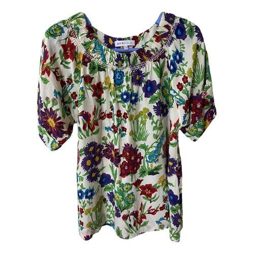 Pre-owned See By Chloé Silk Blouse In Multicolour