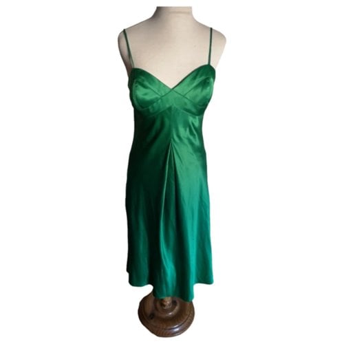 Pre-owned Amanda Wakeley Mid-length Dress In Green