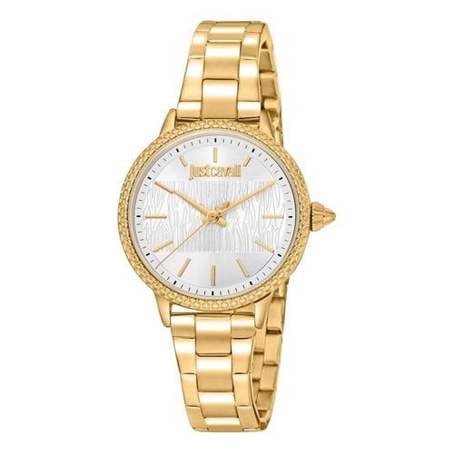 Pre-owned Just Cavalli Pink Gold Watch
