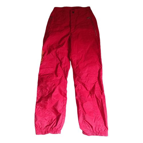Pre-owned Bogner Trousers In Red