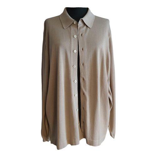 Pre-owned Malo Shirt In Beige