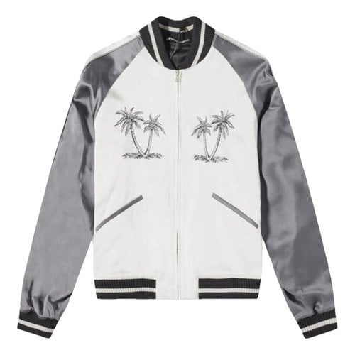 Pre-owned Palm Angels Jacket In White