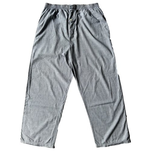 Pre-owned Polo Ralph Lauren Trousers In Grey