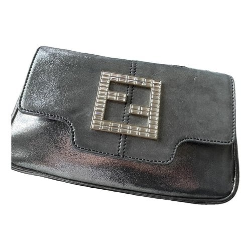 Pre-owned Fendi Leather Clutch Bag In Other
