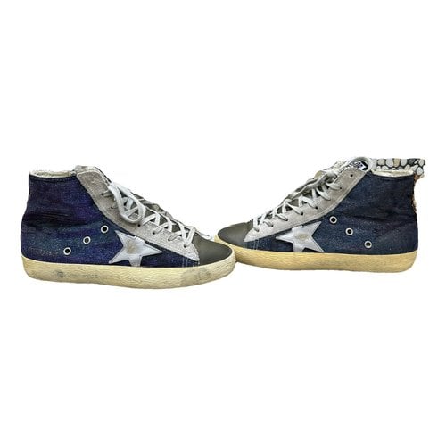 Pre-owned Golden Goose Francy Cloth Trainers In Other
