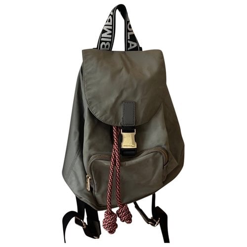 Pre-owned Bimba Y Lola Cloth Backpack In Green