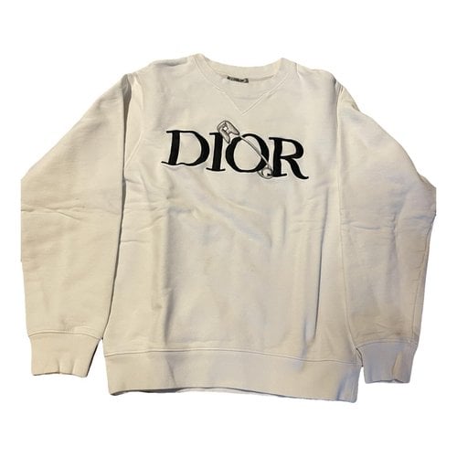 Pre-owned Dior Sweatshirt In White