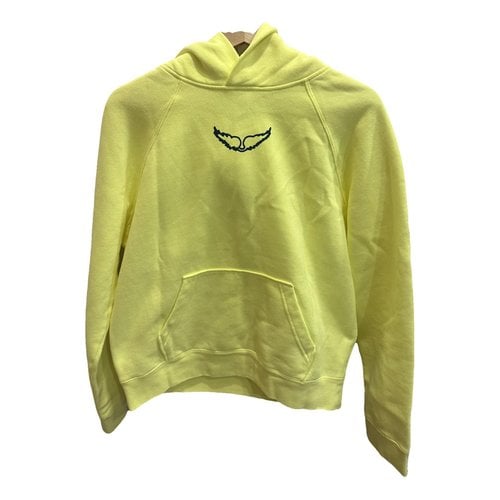 Pre-owned Zadig & Voltaire Sweatshirt In Yellow