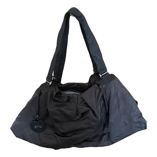 Pre-owned Lacoste Handbag In Brown