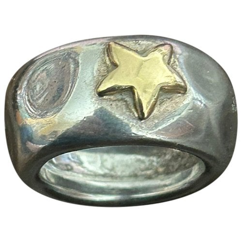 Pre-owned Dodo Etoile Silver Ring