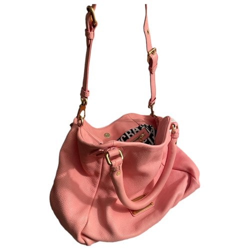Pre-owned Marc By Marc Jacobs Leather Tote In Pink