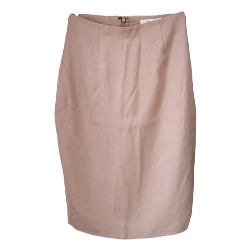 Pre-owned Reiss Mid-length Skirt In Pink