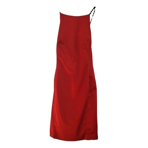 Pre-owned Luisa Spagnoli Mid-length Dress In Red