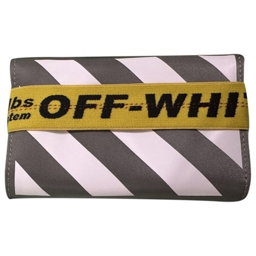Pre-owned Off-white Small Bag In Grey