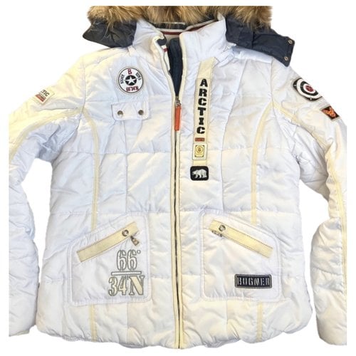 Pre-owned Bogner Jacket In White
