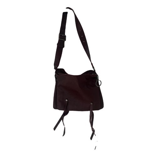 Pre-owned Jimmy Choo Leather Tote In Burgundy