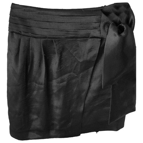 Pre-owned Ba&sh Mini Skirt In Black