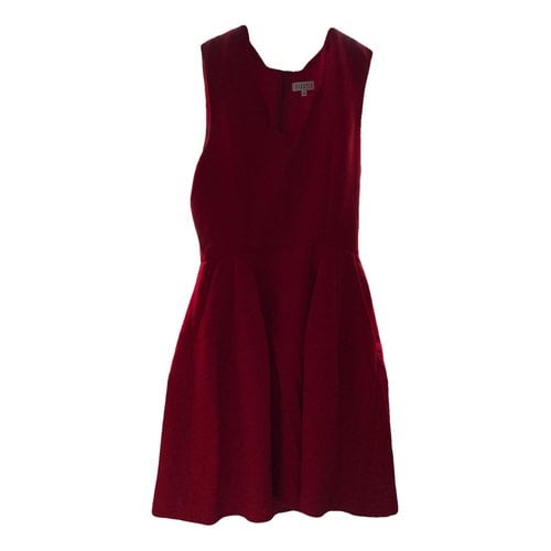 Pre-owned Claudie Pierlot Mid-length Dress In Red