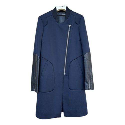 Pre-owned Replay Coat In Blue