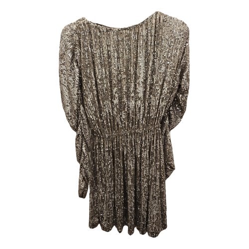 Pre-owned Saint Laurent Mid-length Dress In Silver