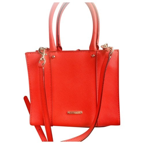 Pre-owned Rebecca Minkoff Leather Mini Bag In Red