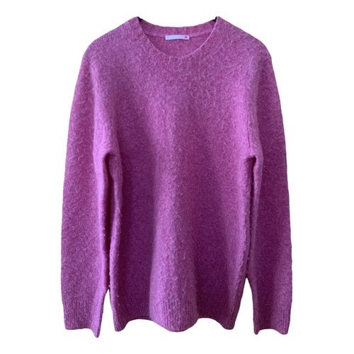 Pre-owned Helmut Lang Wool Sweatshirt In Pink