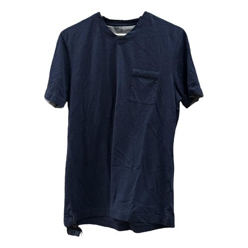 Pre-owned Brunello Cucinelli T-shirt In Blue