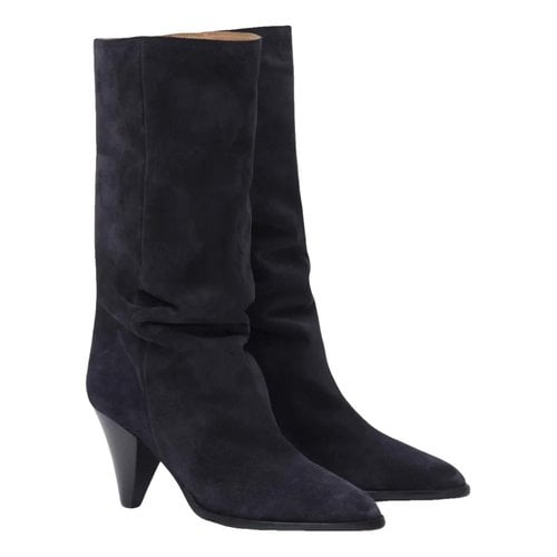 Pre-owned Isabel Marant Boots In Blue