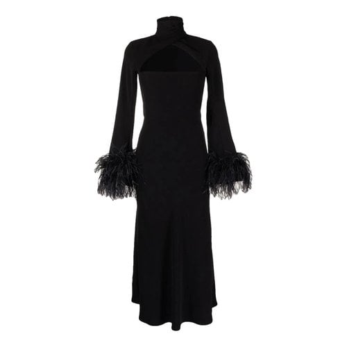 Pre-owned 16arlington Maxi Dress In Black