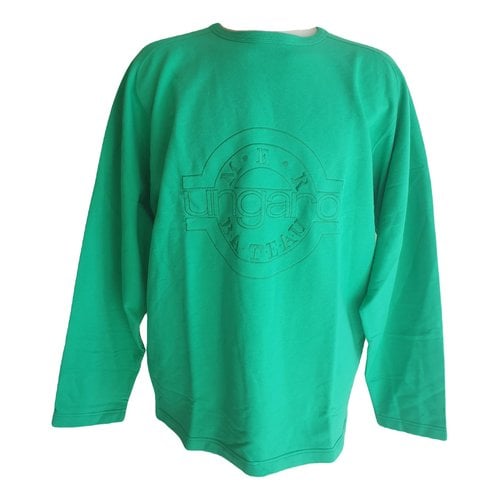 Pre-owned Emanuel Ungaro Sweatshirt In Green