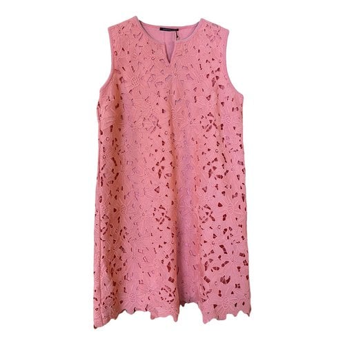 Pre-owned Luisa Cerano Mid-length Dress In Pink