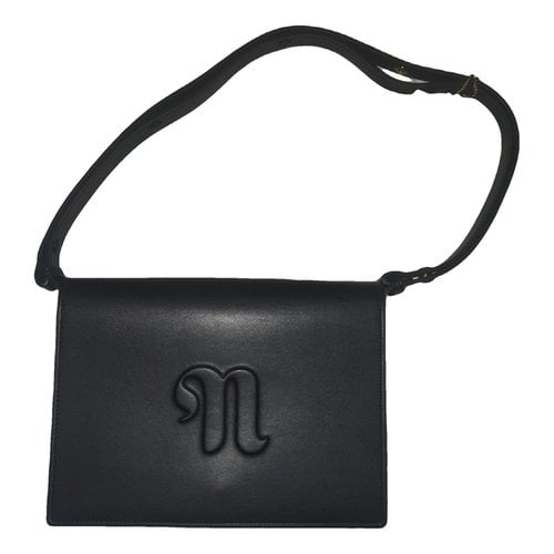 Pre-owned Nanushka Vegan Leather Handbag In Black