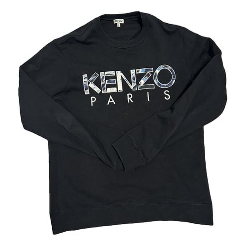 Pre-owned Kenzo Wool Shirt In Black