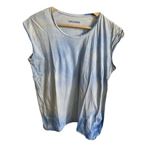Pre-owned Zadig & Voltaire Vest In Blue