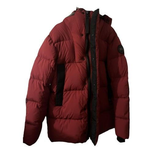 Pre-owned Canada Goose Expedition Parka In Red