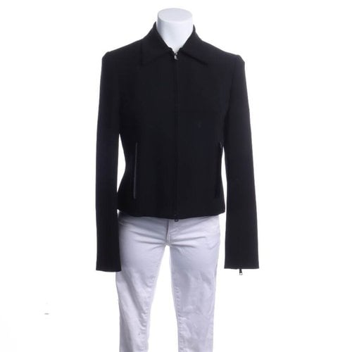 Pre-owned Ralph Lauren Wool Blazer In Black