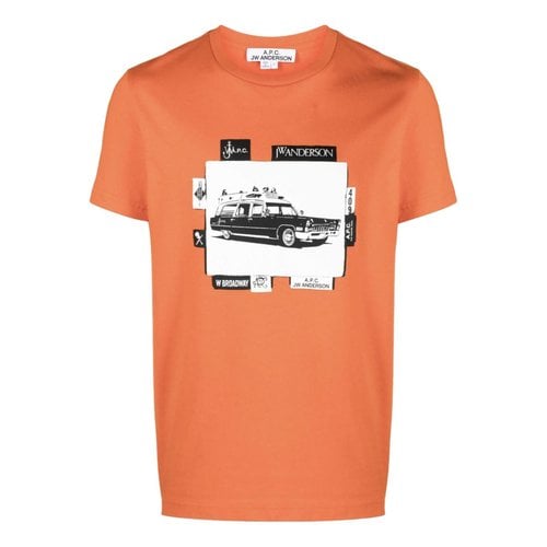 Pre-owned Jw Anderson T-shirt In Orange