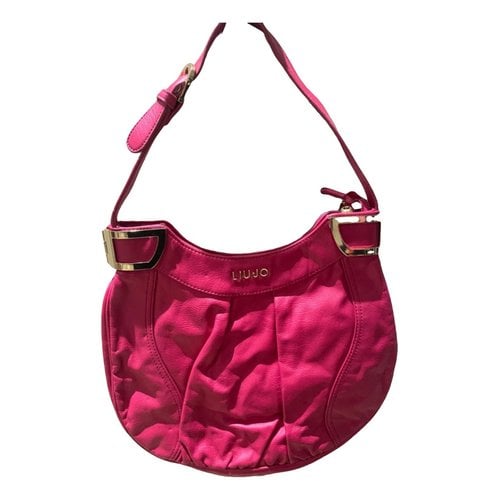 Pre-owned Liujo Vegan Leather Handbag In Pink