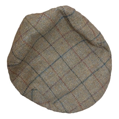 Pre-owned Barbour Wool Hat In Beige